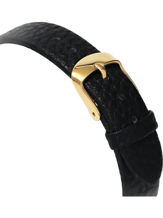 Women\'s Gold Leather Strap Classic Casual Fashion Square Dial Cute Wrist Watch main image 7